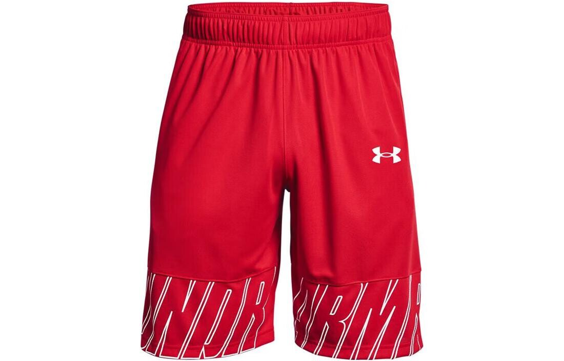 

Шорты баскетбольные Baselin мужские красные Under Armour, красный