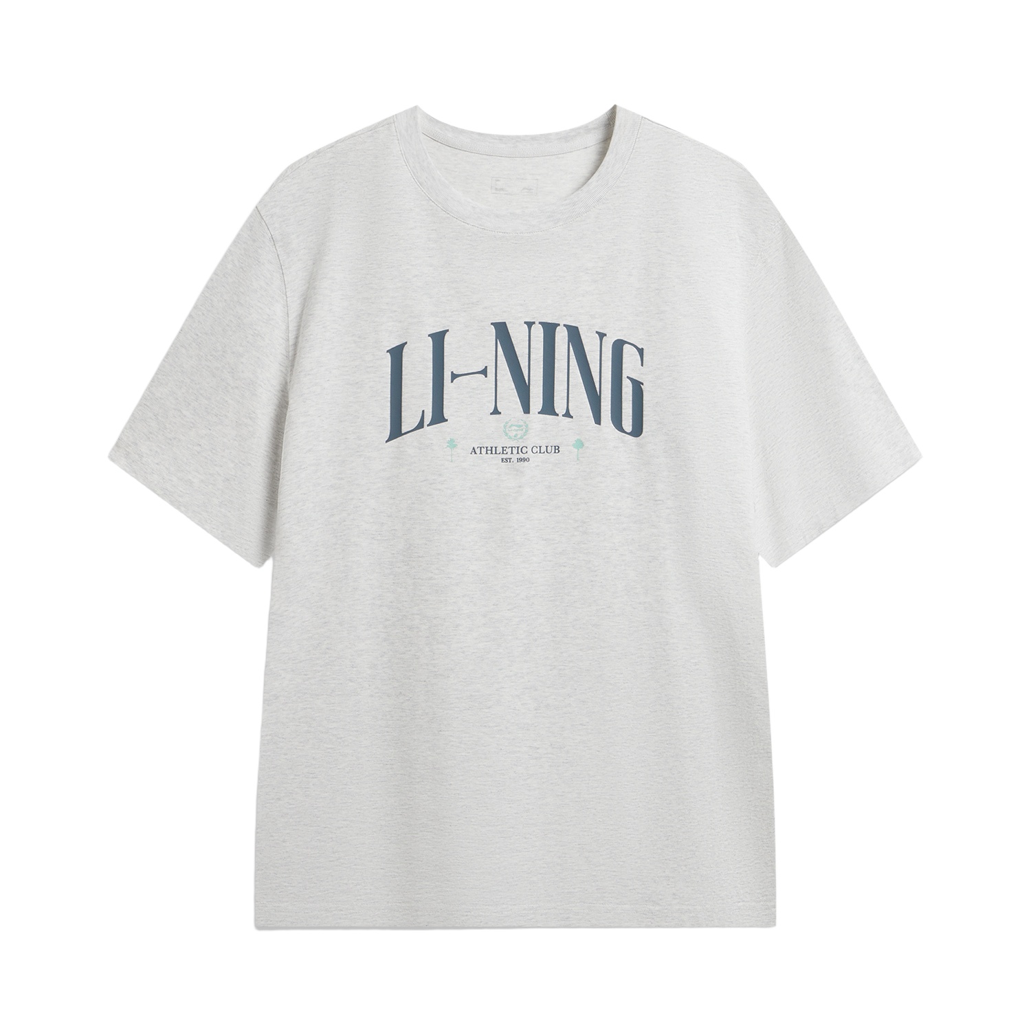 

Футболка Li-Ning Sports Life Collection мужская, heather серый deep antarctic серый