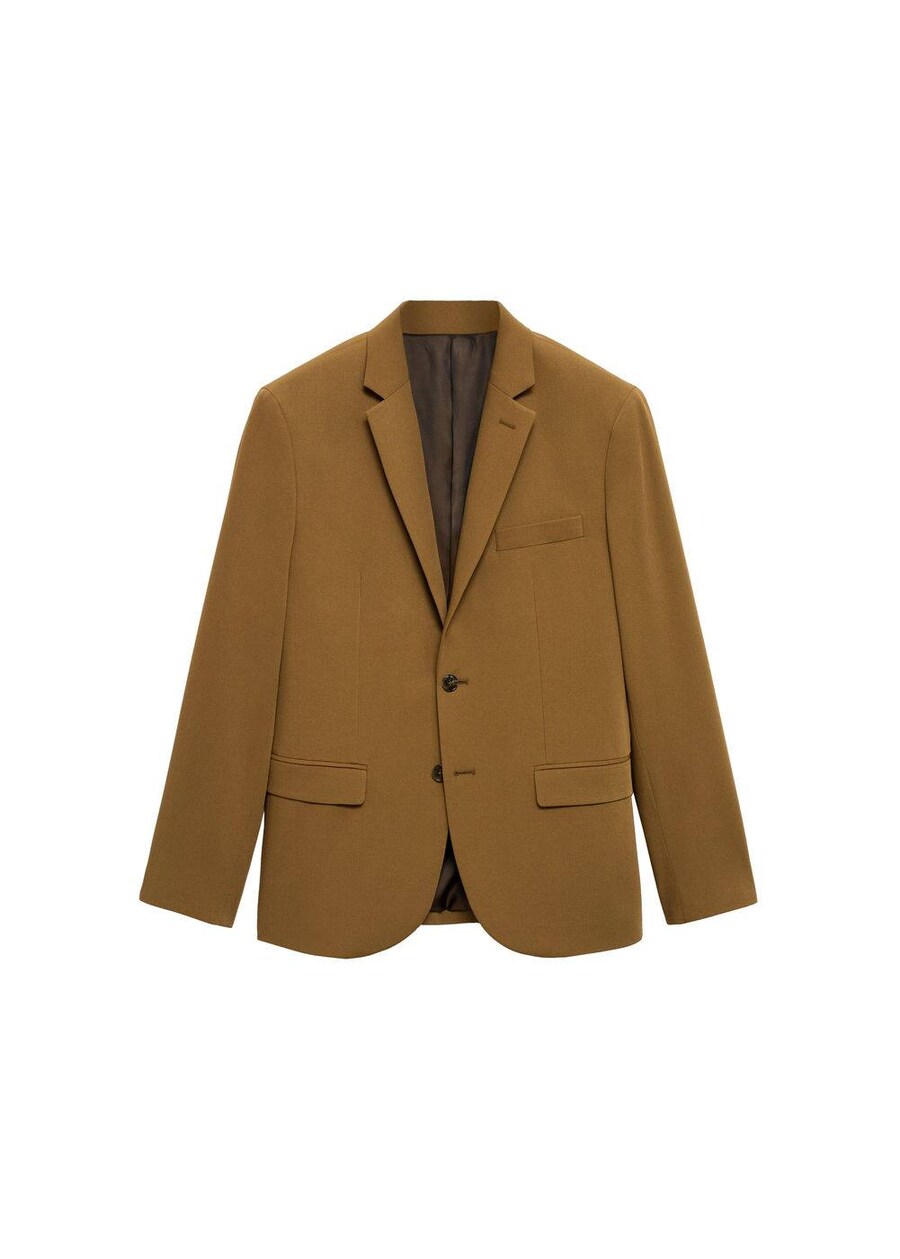

Приталенный пиджак MANGO MAN Paris, желтый