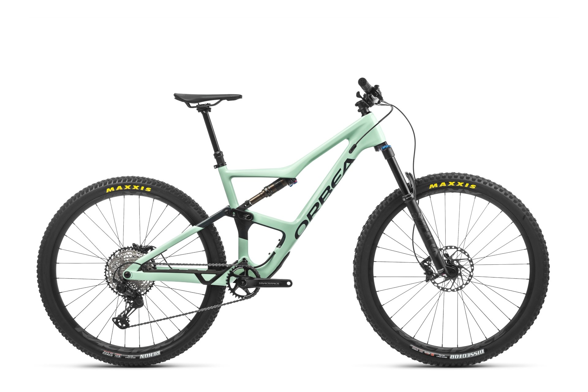 

Горный велосипед Orbea Occam m30 - 29 дюймов - fully, grün | ice green-jade green carbon view