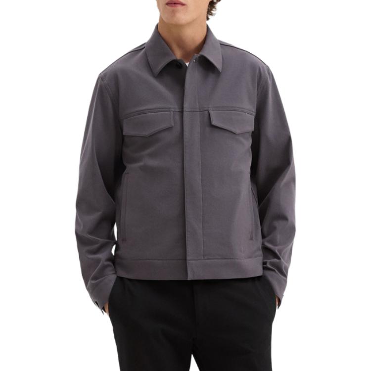 

THEORY Куртка мужская темно-серая, Dark Gray
