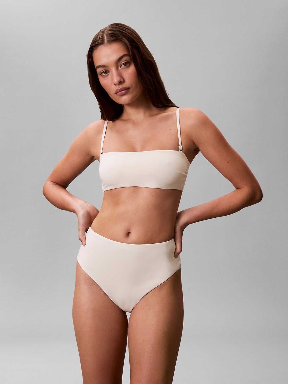 Calvin Klein Swimwear Бикини-трусики 'Essentials' в светло-бежевом цвете — фото 4