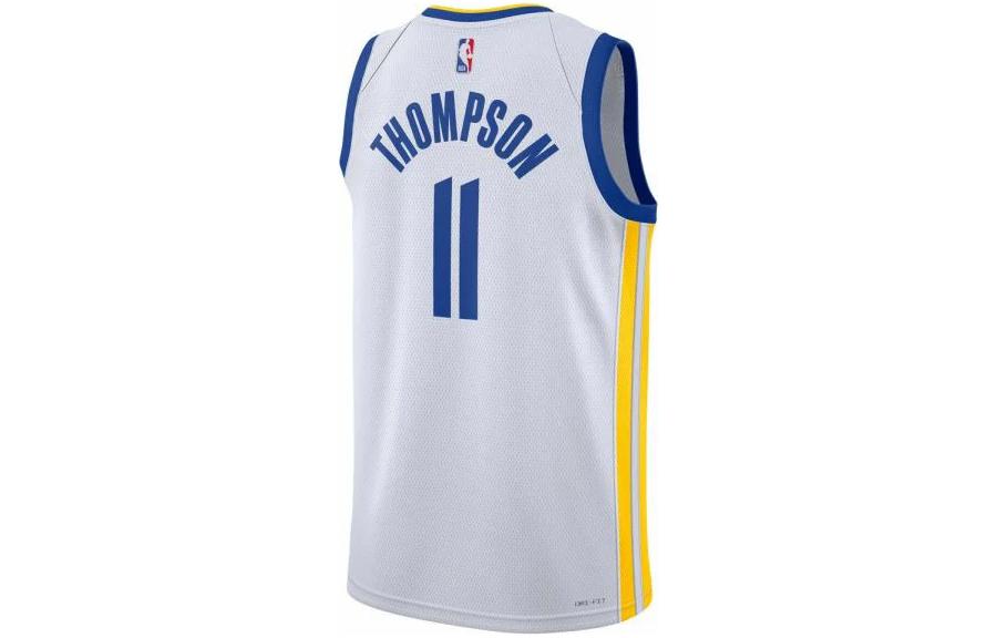Джерси Nike NBA Klay Thompson Golden States Warriors 2022/23 Association Edition Swingman Jersey #11, белый — фото 2