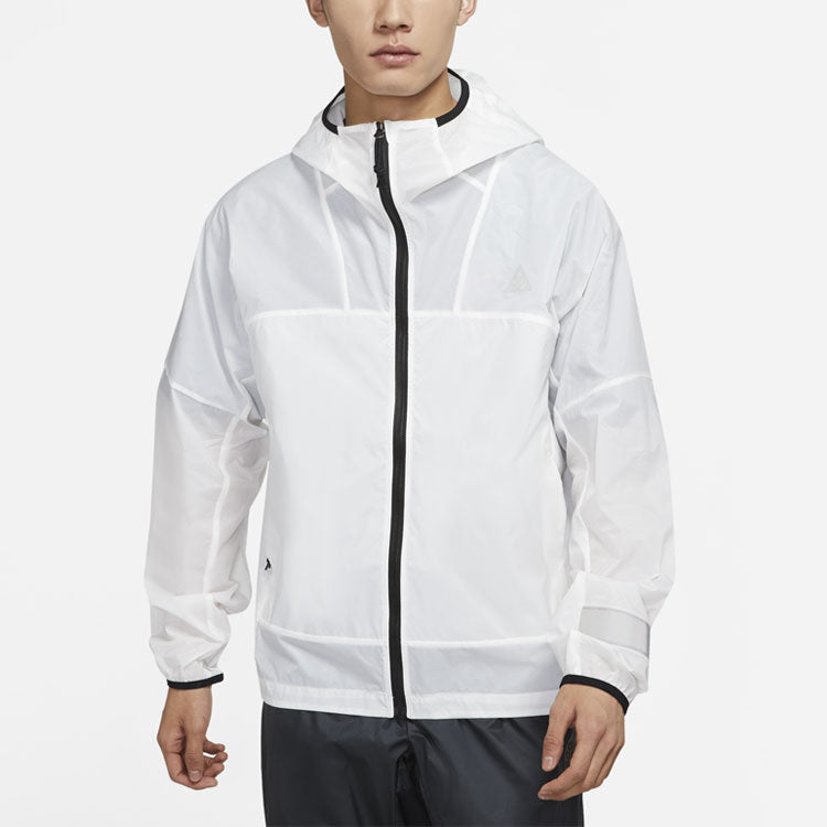 Куртка Nike Acg Cinder Cone Ora Woven Reflective Sports Hooded Jacket White DR8862-100 — фото 4