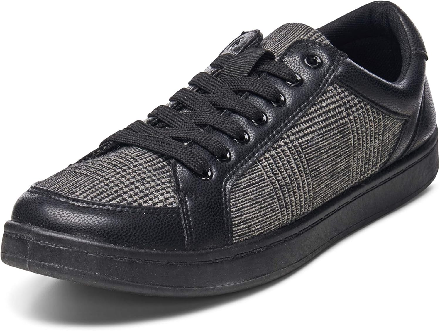 

Альпийские швейцарские мужские модные кроссовки David с шнуровкой, низкие ретро теннисные туфли Alpine Swiss, черный