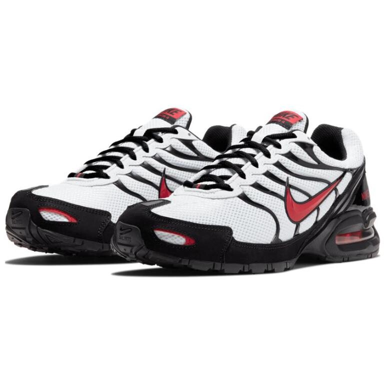 Кроссовки Nike Air Max Torch 4 Lifestyle Shoes Men Low-top White/College Red/Black, красный — фото 3