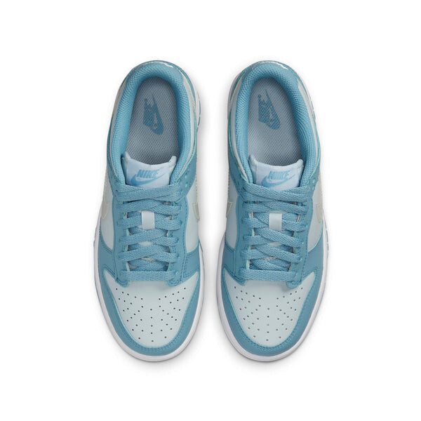 Кроссовки данк лоу Nike, синий — фото 4