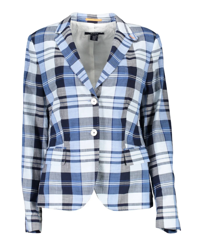 

Классическая синяя женская куртка с длинными рукавами Gant, мультиколор