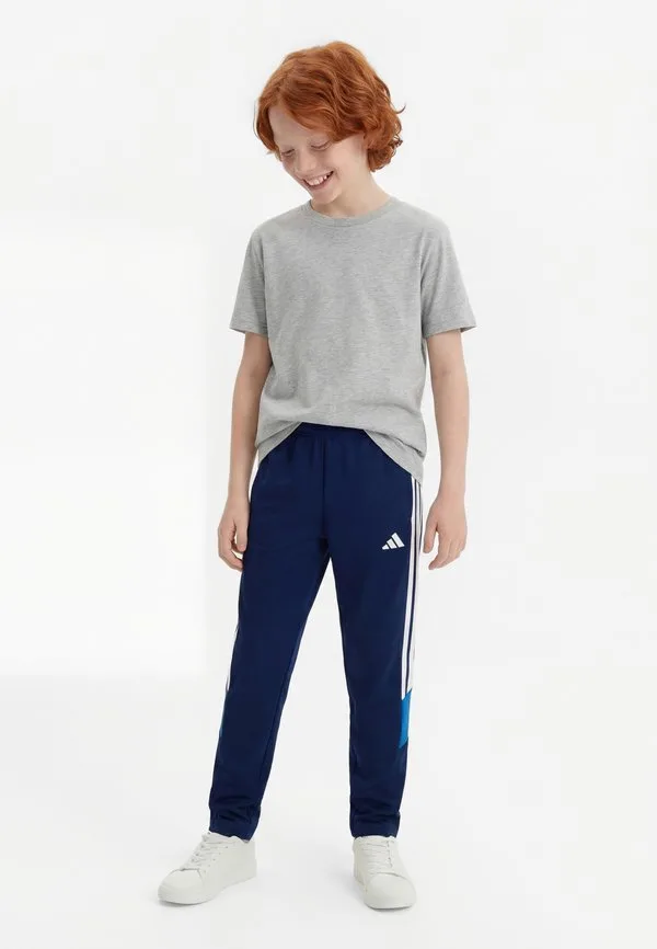 Детские спортивные штаны tiro essentials, Adidas Performance, Dark Blue/Bright Royal/White