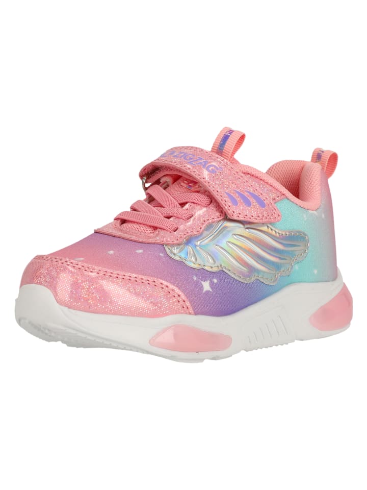 

Кроссовки на шнуровке Zigzag, цвет 4210 rose shadow