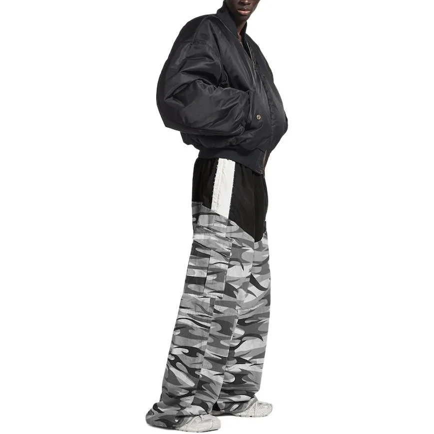 Тренировочные штаны вязаные FW25 Men's Balenciaga, Black — фото 4