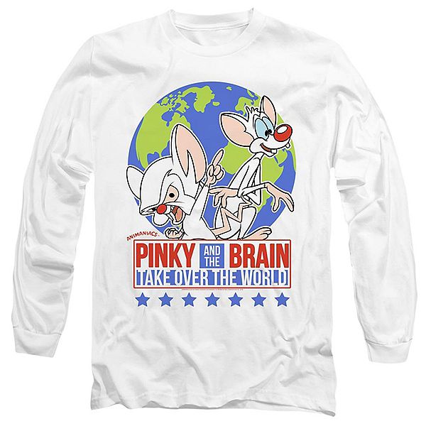 

Футболка с длинным рукавом Pinky and the brain Licensed Character