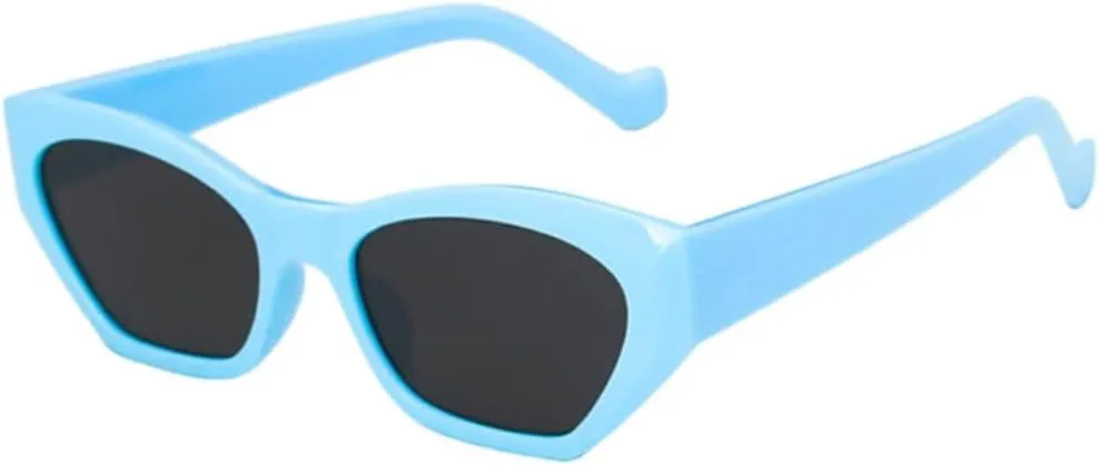 

Солнцезащитные очки для мужчин и женщин - защита UV400 - прозрачный цвет "кошачий глаз" для занятий спортом на открытом воздухе и вождения DSVIGF, Blue Gray