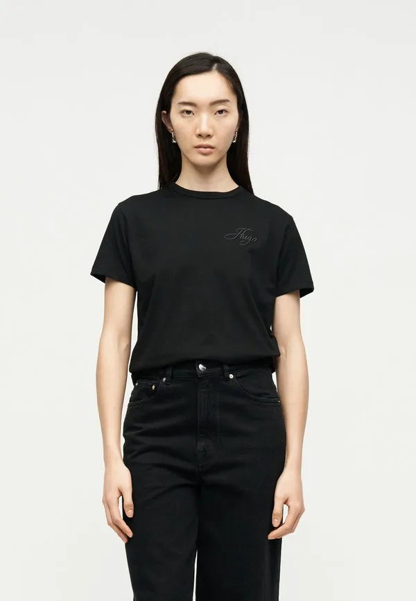 

Базовая футболка damacia Hugo, Black, Черный, Базовая футболка damacia Hugo, Black