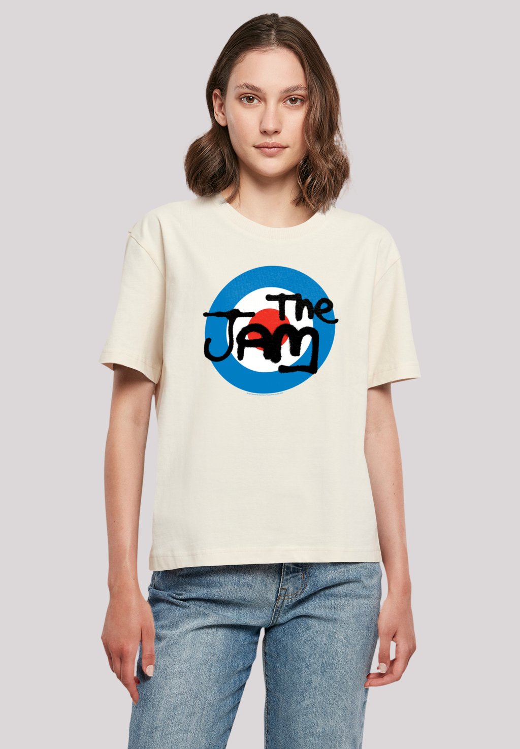 

Футболка с принтом THE JAM BAND CLASSIC LOGO F4NT4STIC, песочный