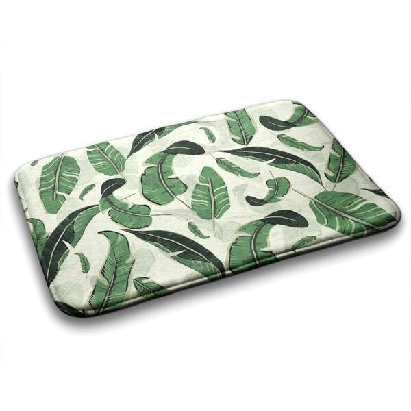 

Коврик для ванной Tulup Blätter der Natur, 75x1x75 см, зеленый