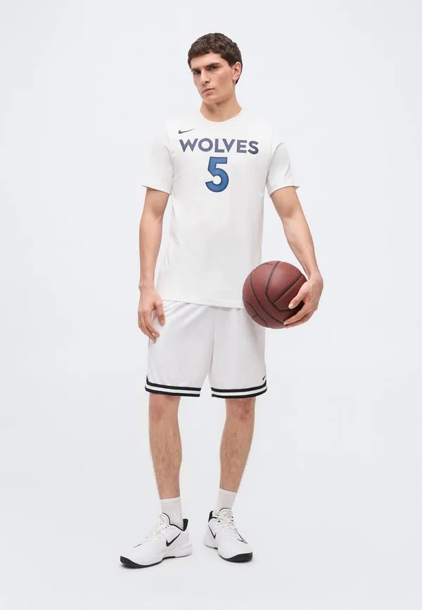 Футболка nba minnesota timberwolves, клубная одежда энтони эдвардса Nike Performance, White — фото 2