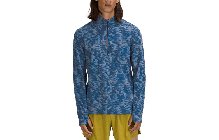 

Lululemon Толстовка Surge Warm мужская blue