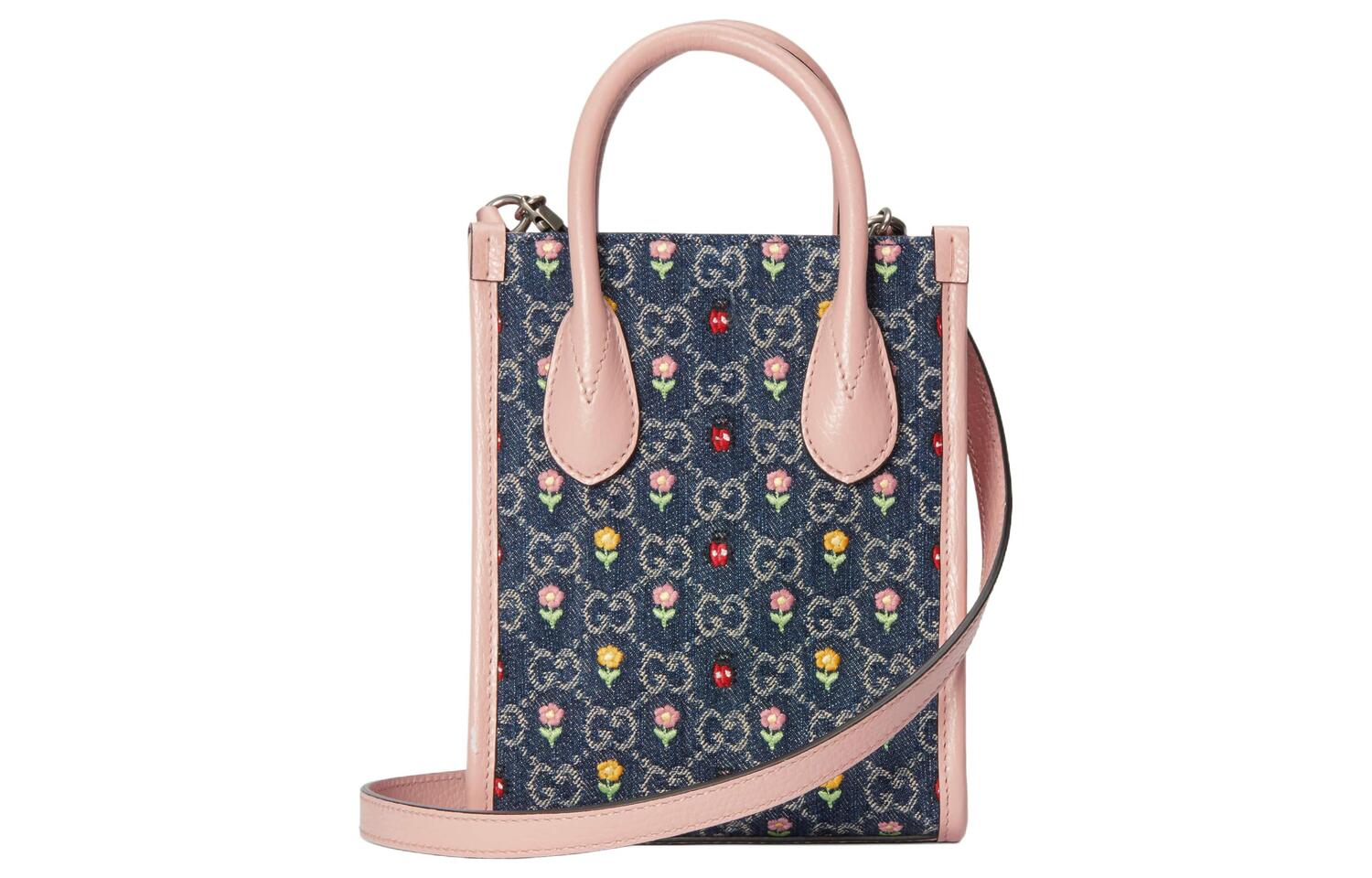 Кожаная сумка-шоппер GUCCI — фото 2