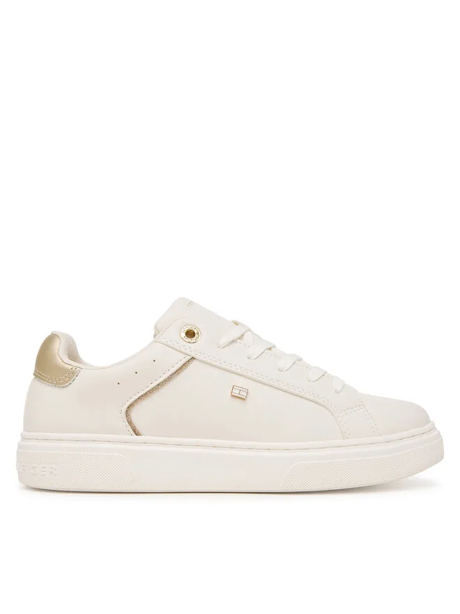 Tommy Hilfiger Низкие кроссовки на шнуровке T3A9-34248-1355 D белые