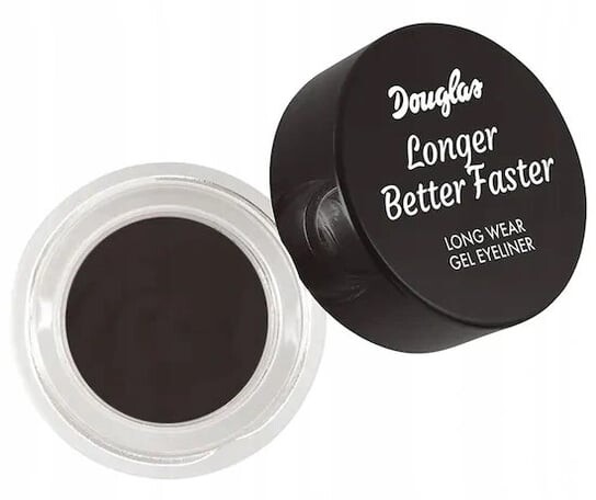 

Гелевая подводка для глаз, темно-коричневый, 2,7 г Douglas, Longer Better Faster