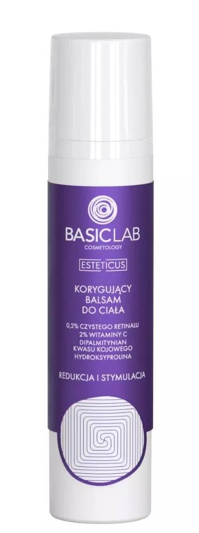 

Лосьон для тела BasicLab Esteticus 0,2% Retinal 2% Wit.C, 100 мл