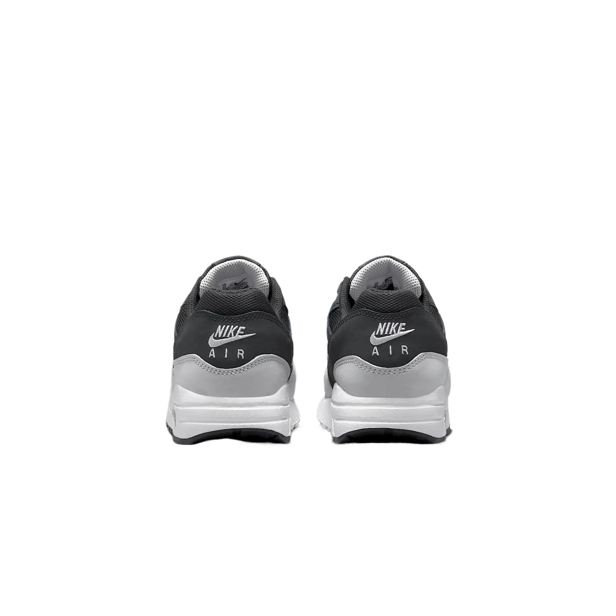 Кроссовки Air Max 1 Kids' для тренировок Nike, серый черный/серый/белый/черный — фото 4