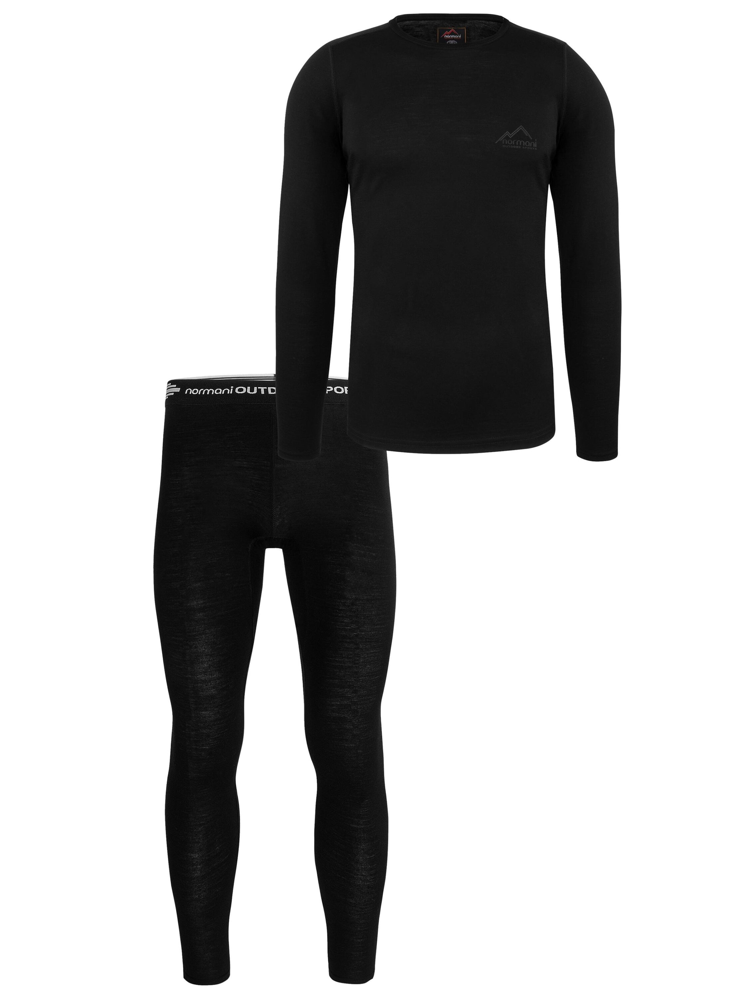 

Normani Термобелье 'Melbourne/Sydney' в черном цвете