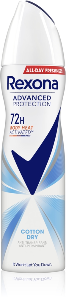 

Сухой антиперспирант-спрей с улучшенной защитой от пота Rexona, 150 мл