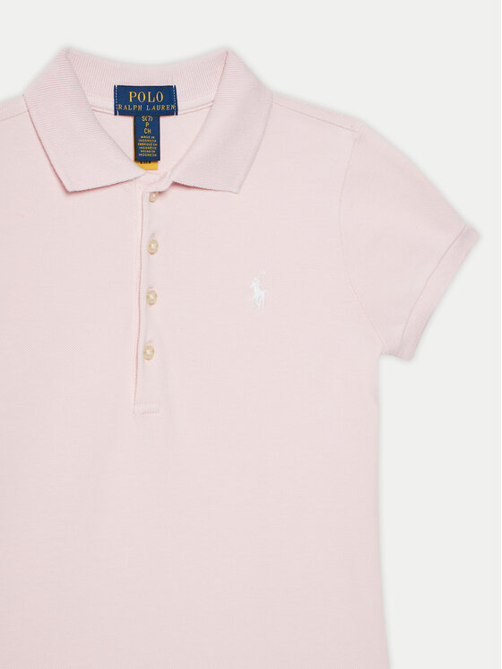 Платье на каждый день обычный крой 313698754 Polo Ralph Lauren, розовый — фото 3