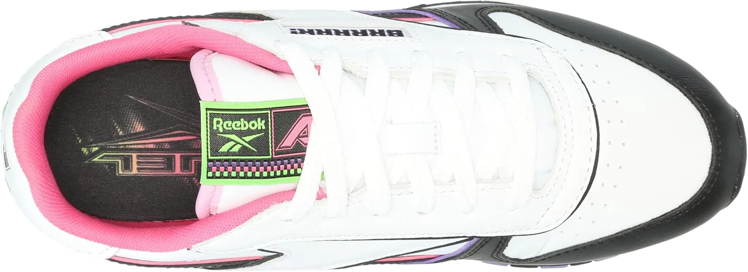 

Reebok Classic Nylon (Little Kid), черный/белый/розовый