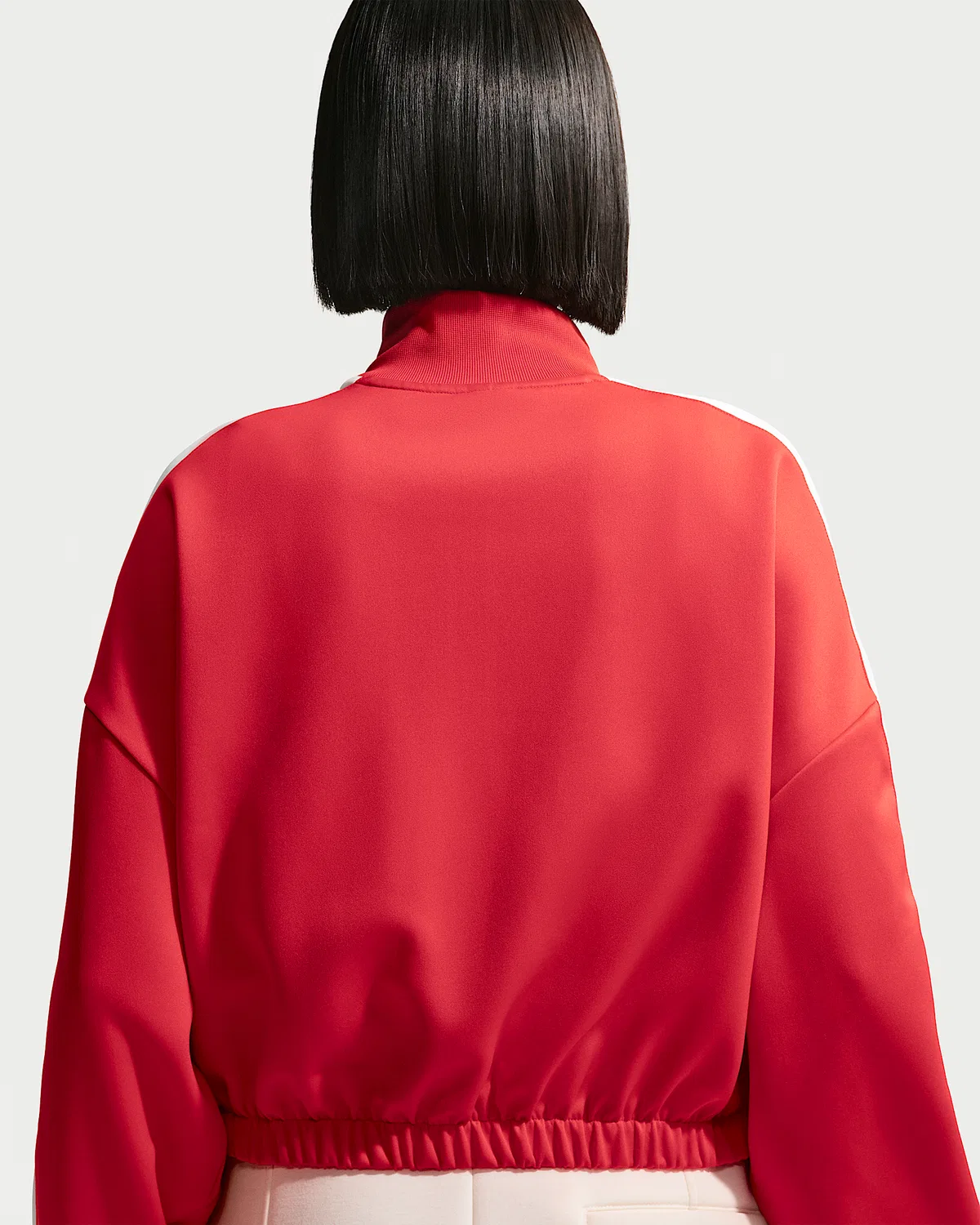 Женская ветровка Nike Sportswear, Light Crimson/Sail/Sail — фото 2