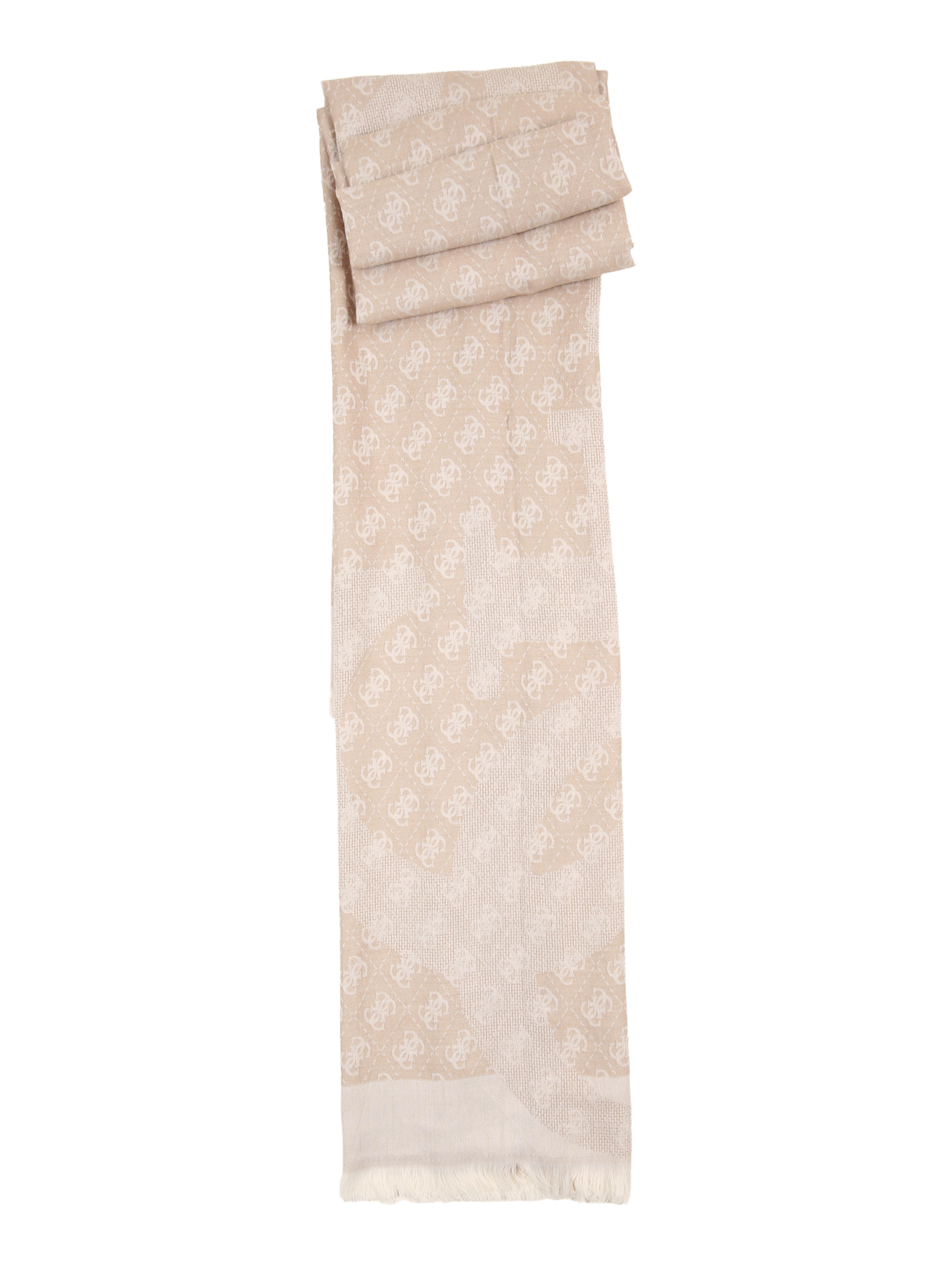 

GUESS Шарф 'ERICA' в натуральном белом цвете