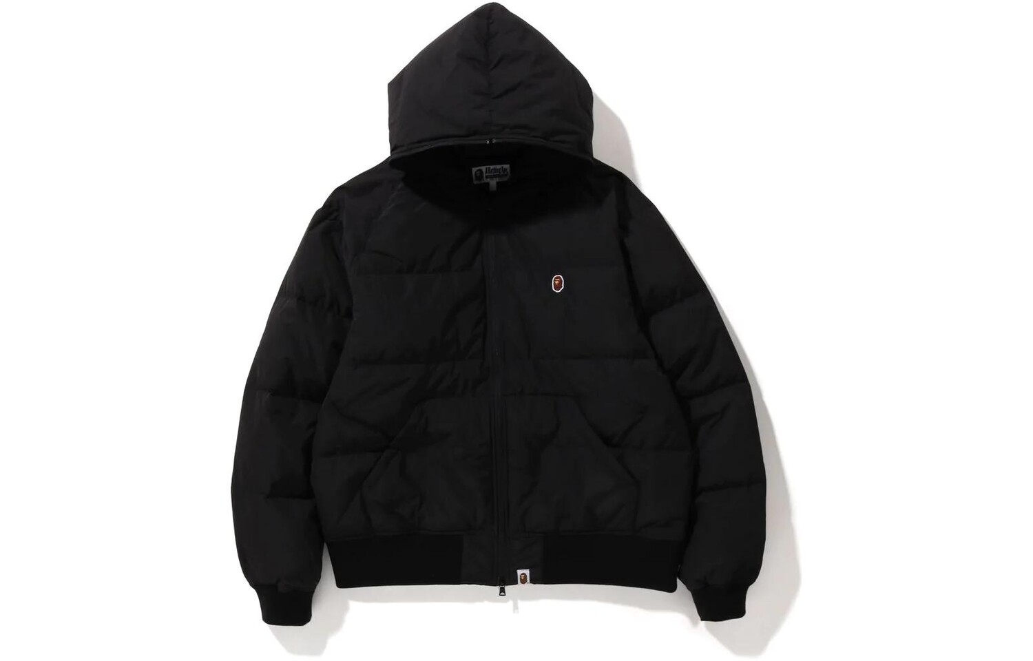 

BAPE One Point Hoodie Пуховик Осень-Зима 22 A Bathing Ape, черный