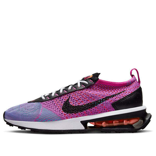 Кроссовки air max flyknit racer Nike, фуксия