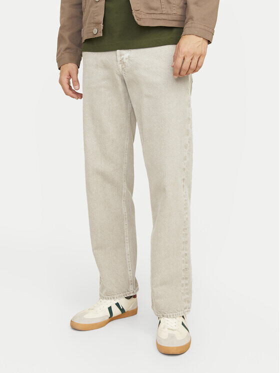 

Джинсы свободного кроя Jack&Jones, бежевый