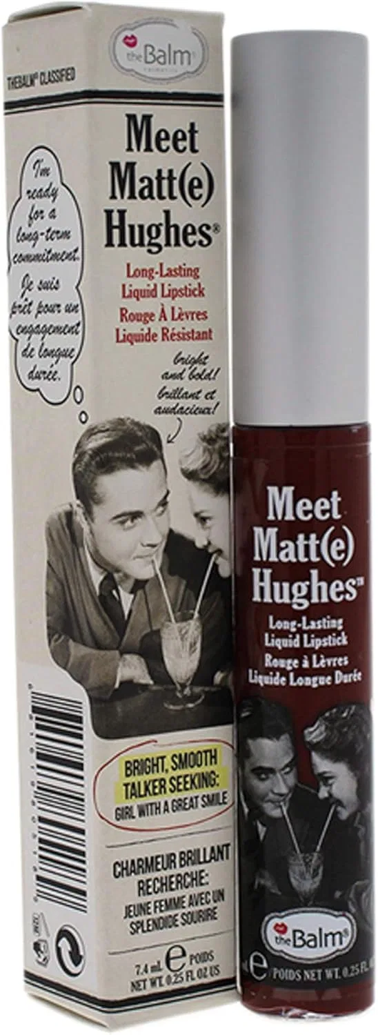 Жидкая помада The Balm Meet Matte Hughes Long Lasting Liquid Lipstick, 7.4 мл, оттенок My Lady Thebalm