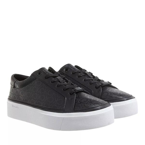 

Кроссовки flatform cupsole lace up epi mn black Calvin Klein, черный