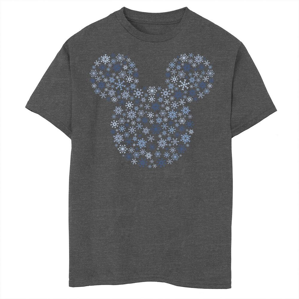 

Футболка Disney's Mickey Mouse для мальчиков 8–20 лет со снежинками Licensed Character, цвет Charcoal Heather