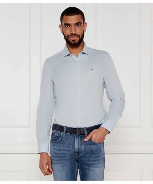 

Рубашка Slim fit Tommy Hilfiger, синий