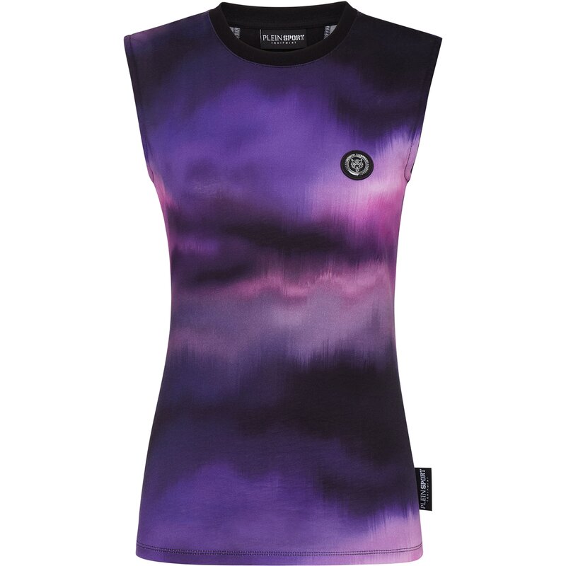 

Рубашка оптическая Plein Sport, цвет lila