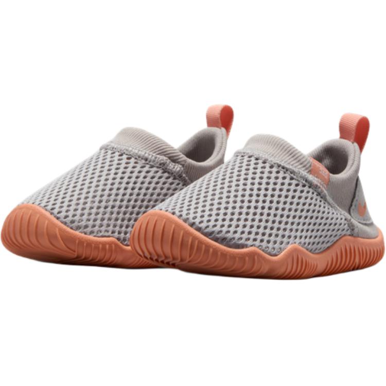Nike Aqua Sock 360 с антиударной амортизацией, низкие, для малышей, серебристо-серый — фото 4