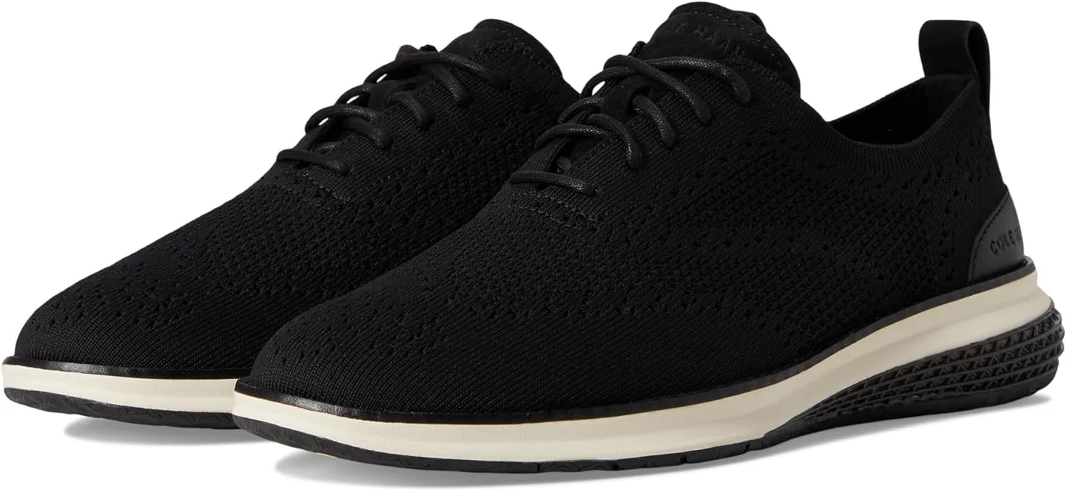 Мужские оксфорды Cole Haan OG Energyweave Stitchlite Wing, черный/слоновая кость — фото 2