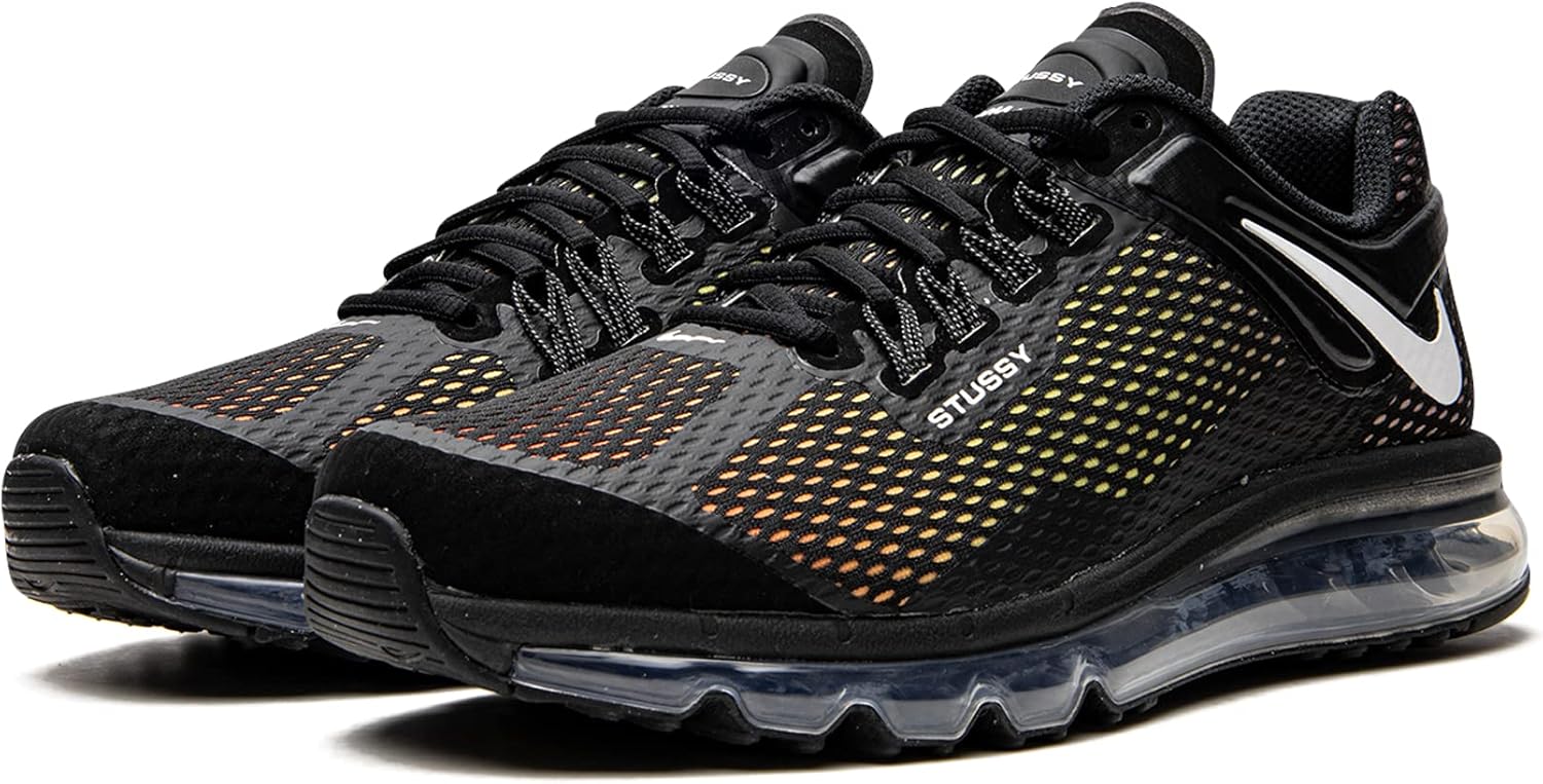 Мужские кроссовки Nike Air Max 2013 Stussy, белый/черный — фото 2