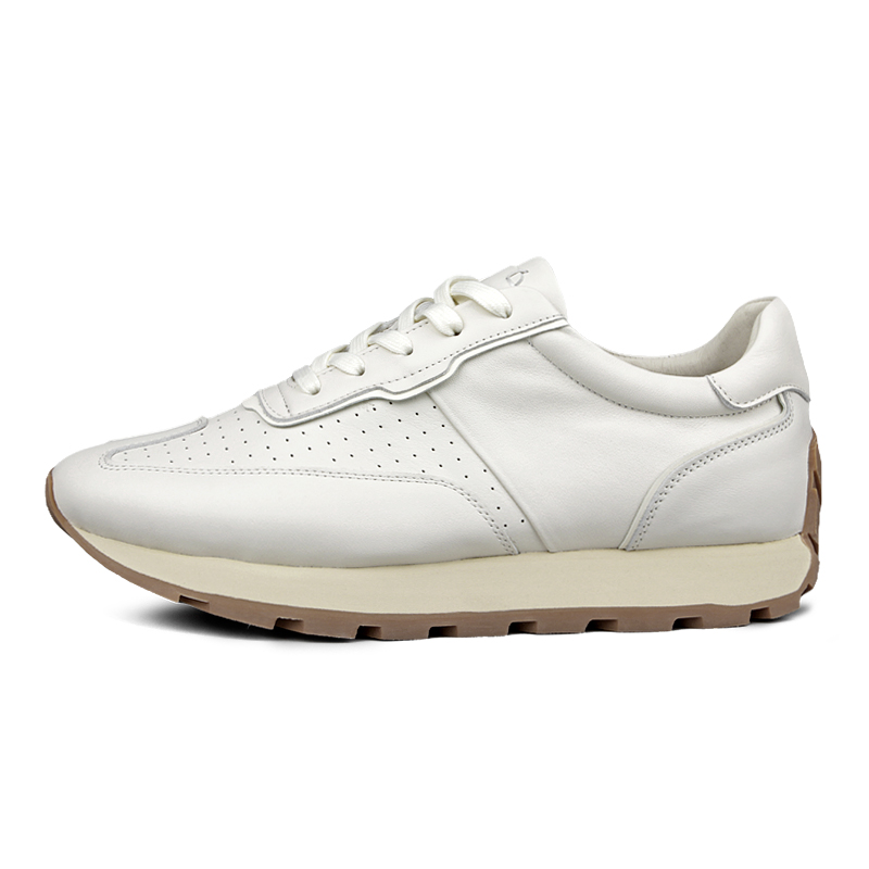 

Нескользящие и износостойкие легкие низкие повседневные туфли для мужчин LOHAN·SIR, White