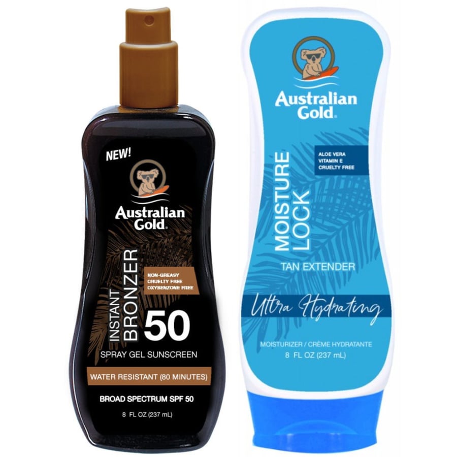 

Australian Gold Bronzer Gel Spray SPF50 + Moisture Lock 237 мл