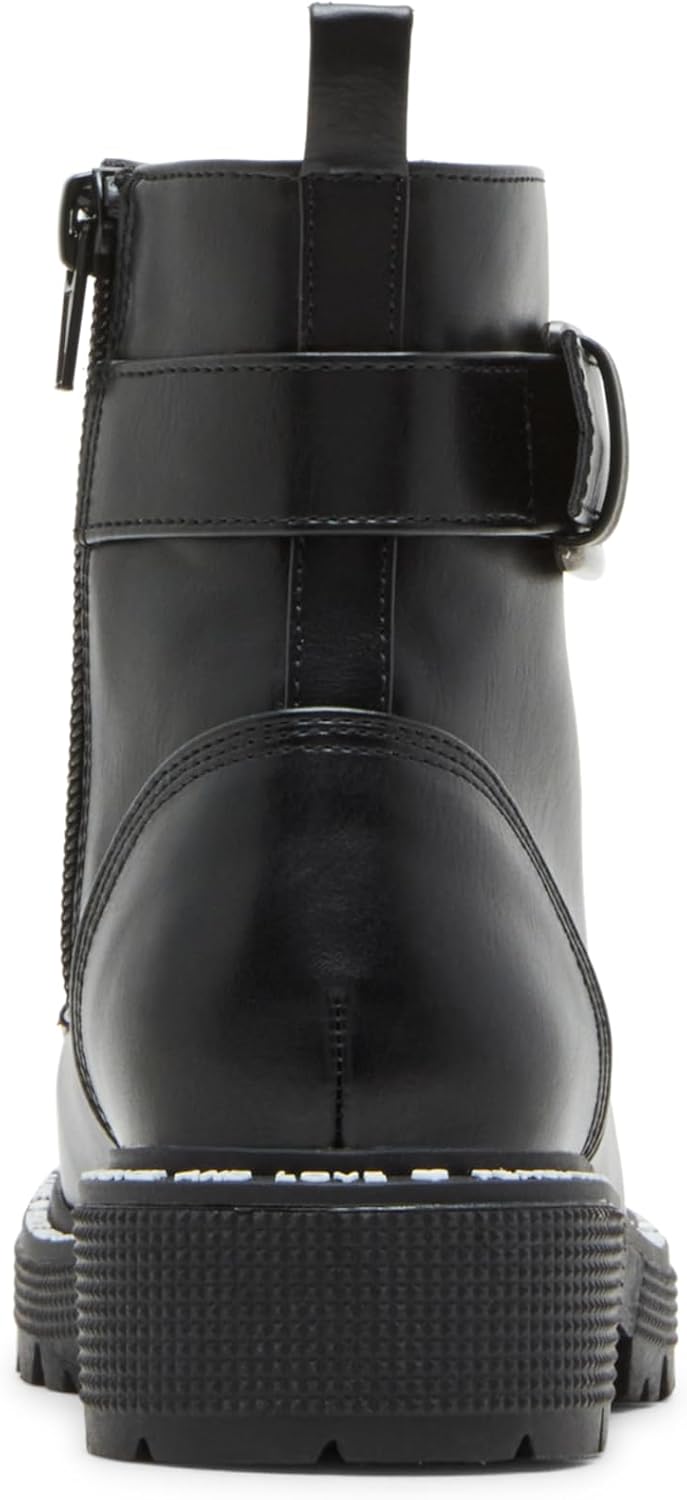 Модные ботинки Brinly Steve Madden Girls Shoes, Black — фото 3