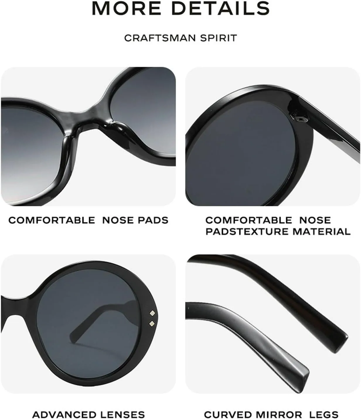 

Винтажные большие круглые солнцезащитные очки Willochra для женщин, дизайнерские коричневые градиентные овальные солнцезащитные очки Rivet Eyewear F27, C3