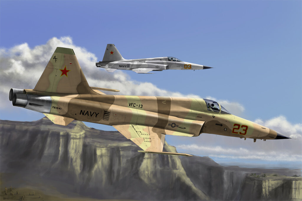

Комплект модели F5E Tiger II Fighter Hobby Boss