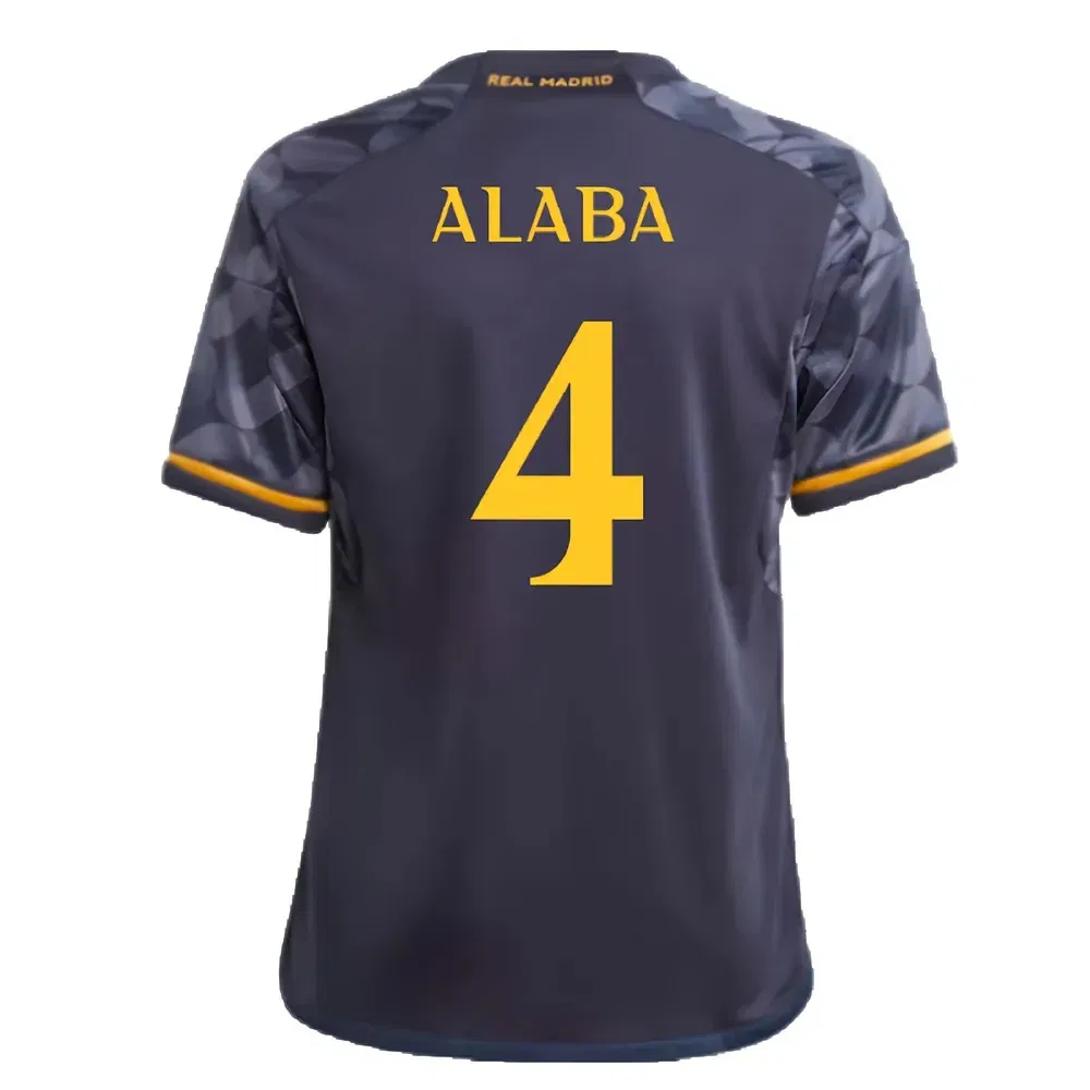 Футболка Real Madrid Алаба 4 2023/24, темно-синий — фото 2